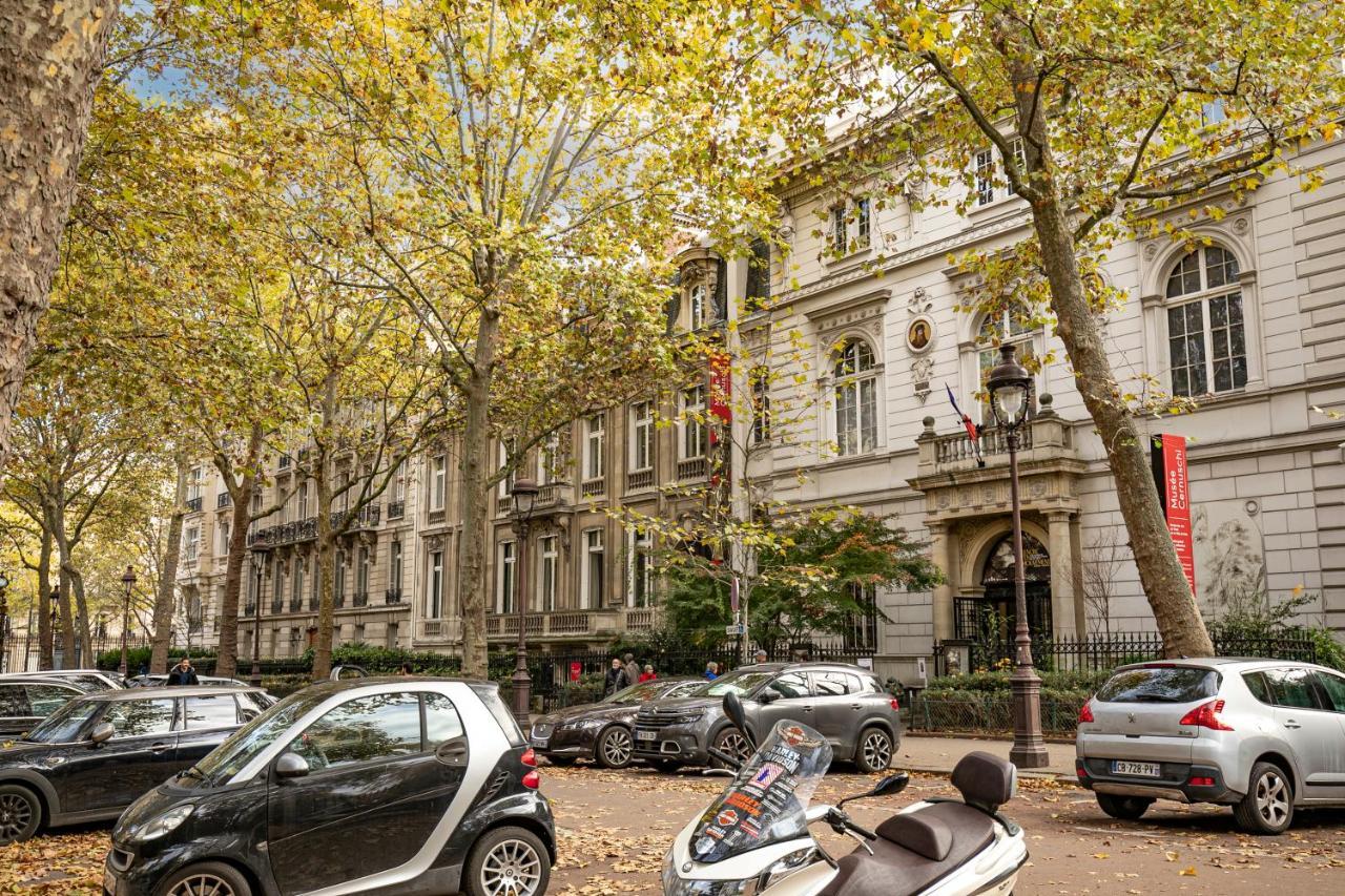 Le Studio Du Parc Monceau Paris Eksteriør bilde
